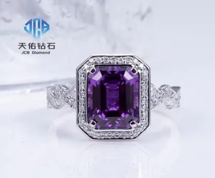 Elegant Lab-Grown Gem Cut Diamond Jewelry