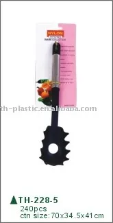 nylon cooking tools/kitchenware, nylon+stainless steel handle
