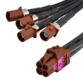 Mini Fakra Vehicle LVDS Male to Female Cable