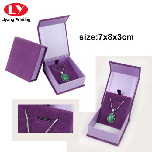 Luxury Custom Velvet Jewelry Packaging Set Box