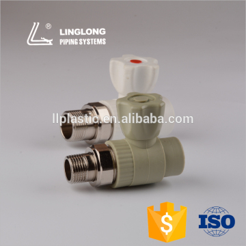 high quality ppr male valve