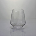 Diamond Shaped Crystal Glasses Whiskey Tasting Glass Tumbler