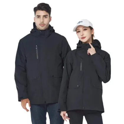 Custom Printed Logo Overalls: Autumn & Winter Windproof Waterproof Thickened Clothing