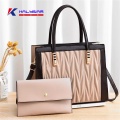 2 in 1 Fashion Leather Wallet and Handbags