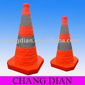 accident warning cone