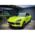 Filme de embrulho de carros amarelo fluorescente de coral mágico coral