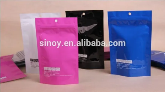 Customized FDA approved underwear garment plastic packaging bag factory/manufacturer