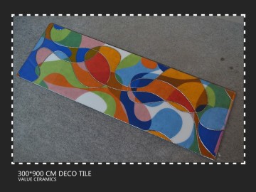 30*90cm colorful decorative ceramic wall tile