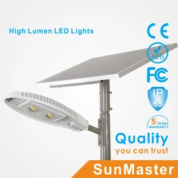 STL16-100W High qulity aluminum casing waterproof 55w solar led street light