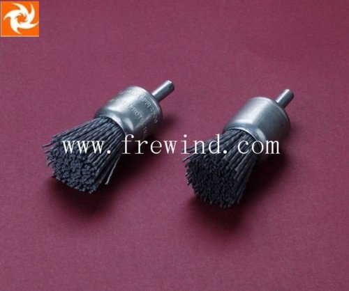 abrasive wire end brush