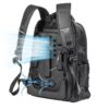 Mochila con ventilador, bolso de hombro, bolso para computadora portátil