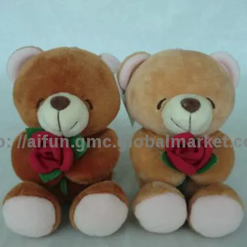 Rose Bear soft toy, your Valentine present