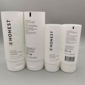 Tubo de shampoo de plástico vazio personalizado
