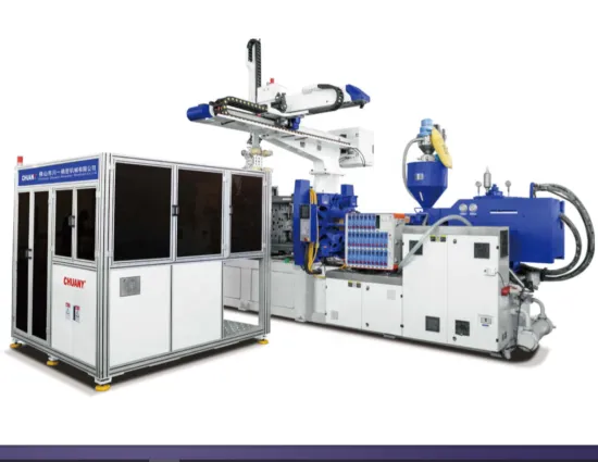 In-Mould Labeling Automation: Servo Robot Arms for Plastic Container Manufacturing