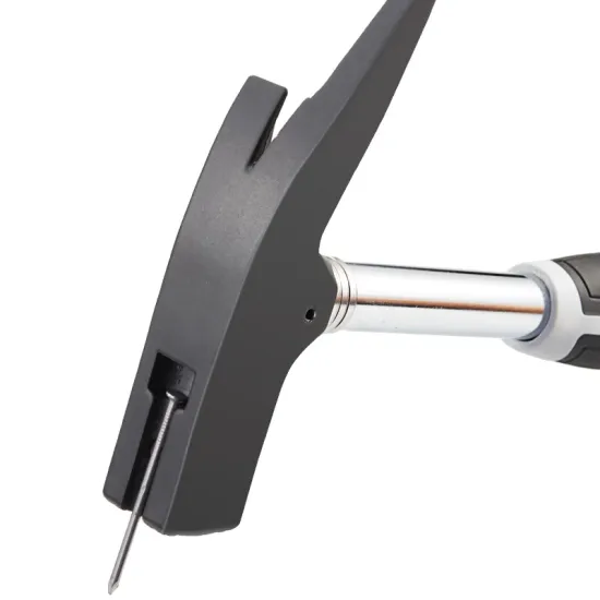 Professional 600G Roofing Hammer with One-Piece Polish Finish Carbon Steel and Fiberglass Handle