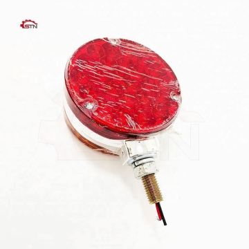 Truck Excavator Dozer Round Double Face LED Turn Signal Marker Lights