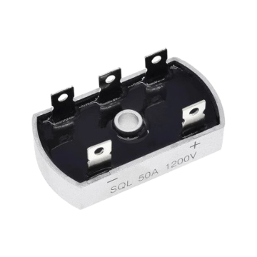 50A 1200V एल्यूमीनियम मेटल केस 3 फेज डायोड ब्रिज रेक्टिफायर SQL50A मॉड्यूल