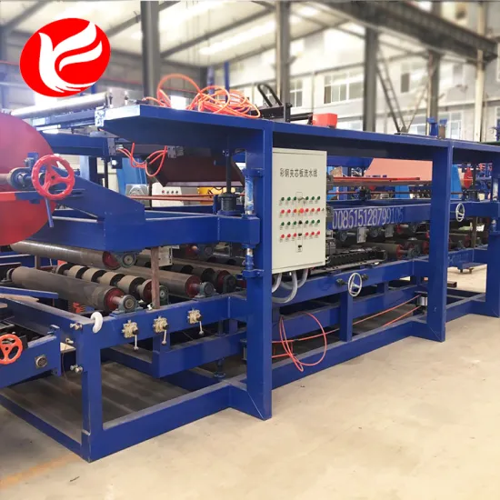 Sandwich panel steel wall sheet roll forming machine