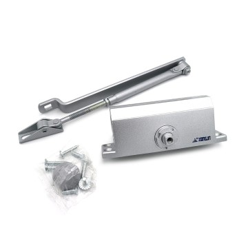 Surface-Mounted Adjustable Hydraulic Door Closer