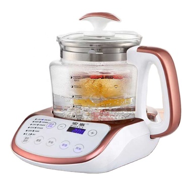 Electric Glass Tea Coffee Soup Hot Pot Water Heater Kettle