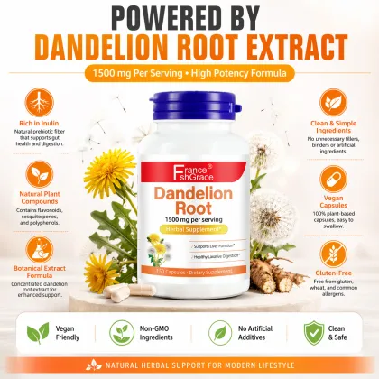 Shecome Dandelion Supplement Supports Liver Function Healthy