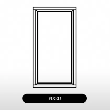 aluminum clad wood outward open window awning type