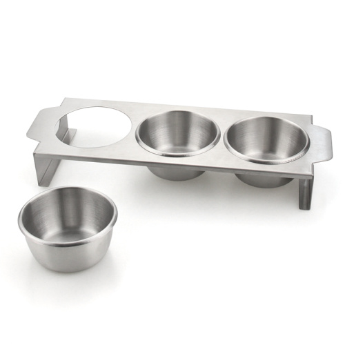 Stainless Steel Sauce Bowl With Removable Bowl