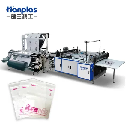 HP-PC Hanplas Automatic Recyclable Clothing Packing Bag Making Machine