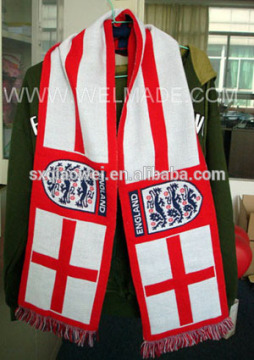 Fan scarf/ Jaquard scarf/ soccer scarf/ customize scarf