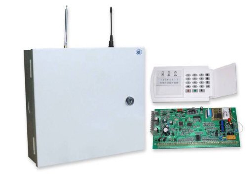 Wired And Wireless 1800mhz Monitoring Gsm Burglar Alarm Control Panel To Telephone