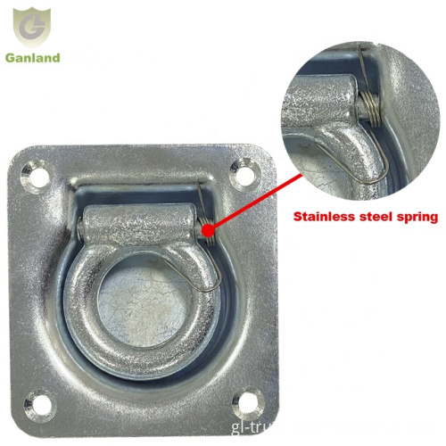 GL-14138 Recessed Lashing Tie Down D Ring for Truck and Boat Deck