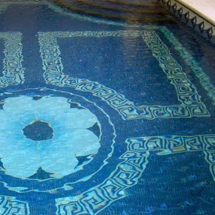 Customize personality swimming pool project mosaic tile pattern