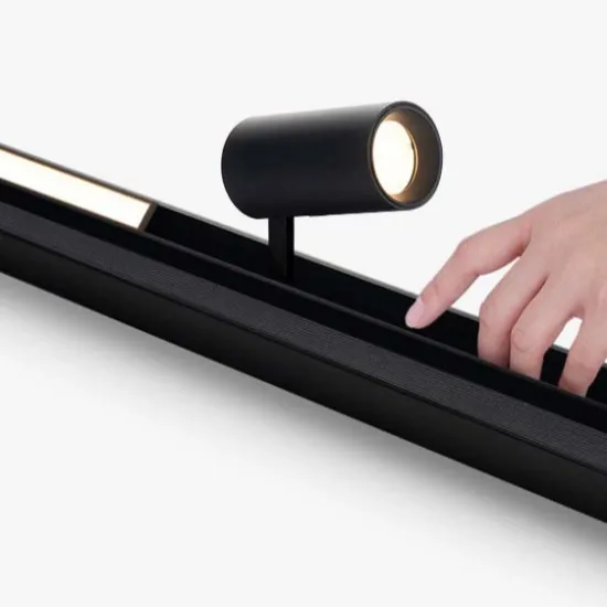 Linear Magnetic Tracklight Rail System for Closet/Home/Office Lighting