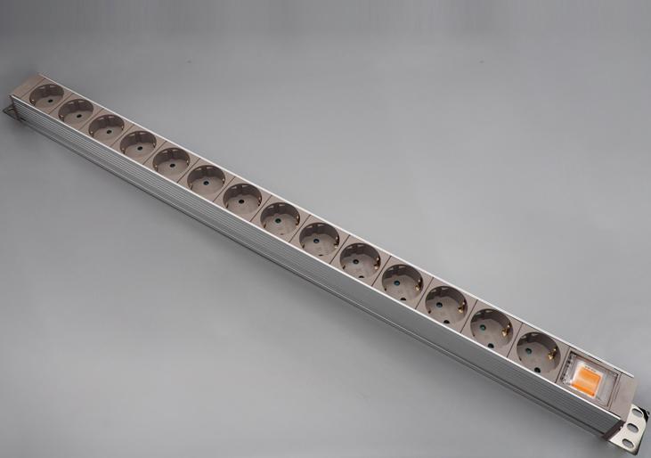 14-Outlet EU/With children protection PDU Power Strip