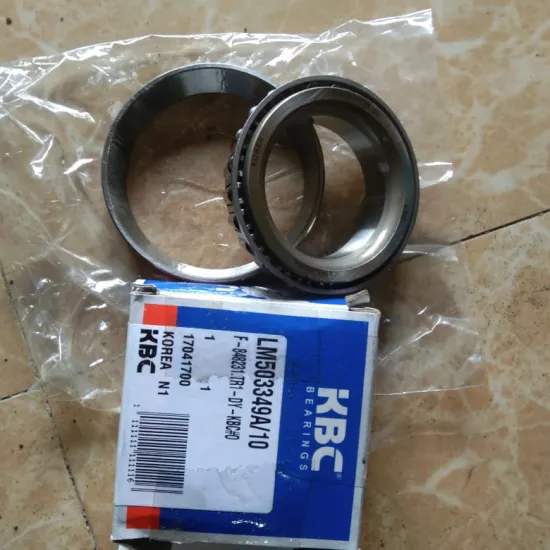 KBC Inch Tapered Roller Bearing LM503349A/10 LM503349/10 F-848231.TR1-DY