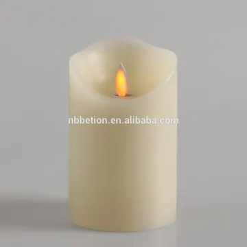 Moving Wick Flameless Candle led candle dancing flame wax led candle