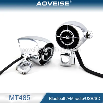 motorcycle waterproof speaker accessories motorcycle audio system MT485[AOVEISE]