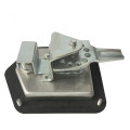 Folding Thandle latch for underbody tool boxes