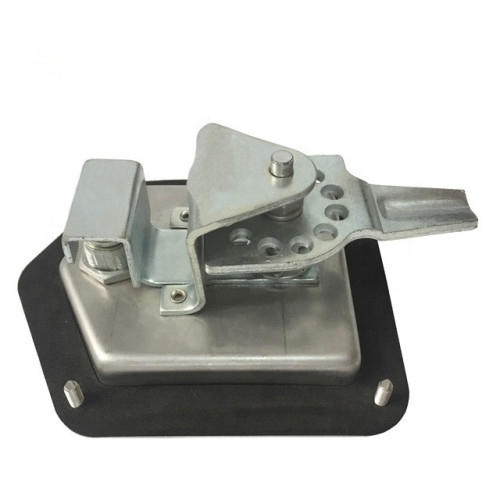 Folding Thandle latch for underbody tool boxes