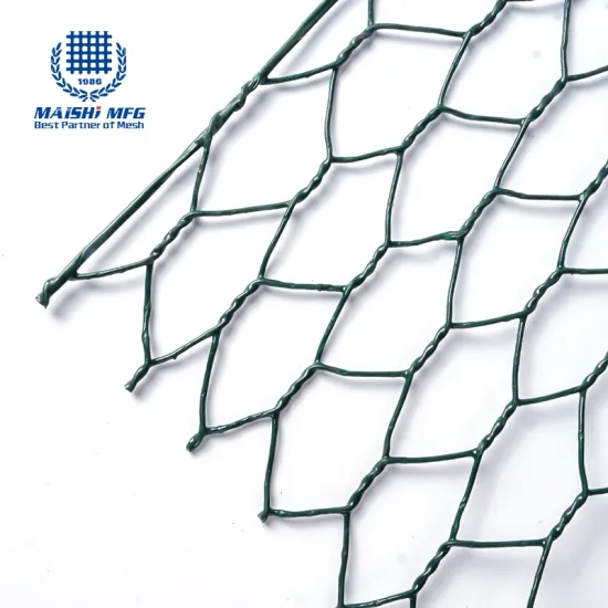 PVC Coated Hexagonal Wire Netting