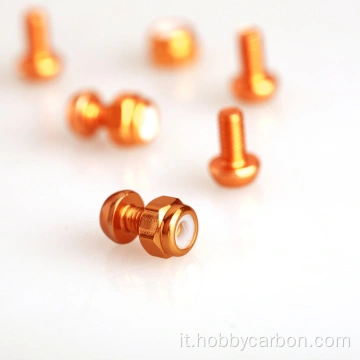 Generico 5 Pezzi Di Viti Colorate M5 Lunghezza 6 Mm-30 Mm In Lega Di Alluminio 7075 Bulloni A Testa Svasata DIN7991 Viti A Brugola Anodizzate Modello Fai Da Te(Sky Blue,M5x15mm - Foto 6