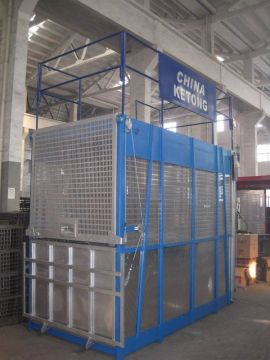 3 Ton Sc100 Electric Construction Hoist Elevator With 3*1.5*2.5 Single Cage
