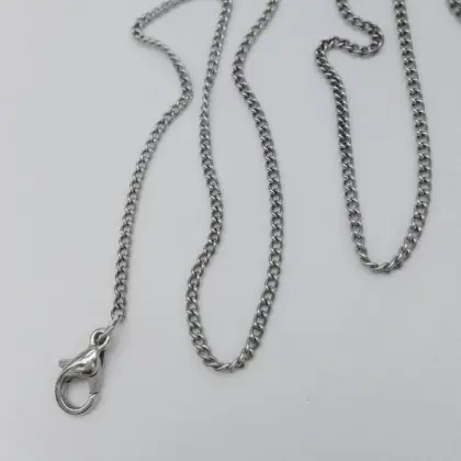 Love Wish Pearl Silver Plated Iron Chains
