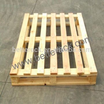 two floor compressed wooden pallet for packing
