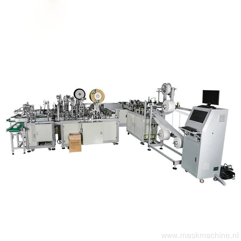 Surgical mask machine disposable