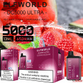 Elf World DC5000 Ultra Erdbeer -Wassermelonenblasengummi