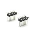 Conector del vehículo de encabezado de lanzamiento de 2.0 mm Dual fila