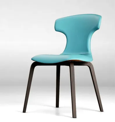 Montera Chair by Roberto Lazzeroni Poltrona Frau