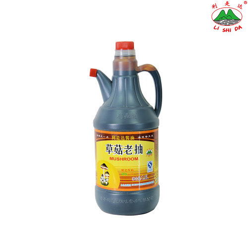 1.6L Plastic Bottle Mushroom Dark Soy Sauce