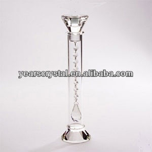 hanging diamond drops crystal candlestick